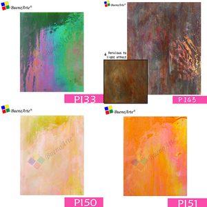 30x30cm vetrata iridiata <span class=keywords><strong>lastra</strong></span>-varietà colore-<span class=keywords><strong>vetro</strong></span> e <span class=keywords><strong>vetro</strong></span> per Hobby arte fai da te - Product Image 5