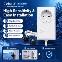 Jebao ASS600 220V Skimmer intelligent automatique avec protection anti-débordement pour aquarium de récif marin et skimmer de protéines pour aquarium