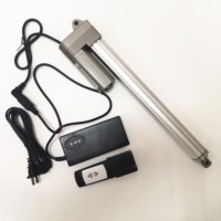 Kit d'actionneur linéaire à aimant permanent 12V avec télécommande filaire pour appareils électroménagers et vélos électriques