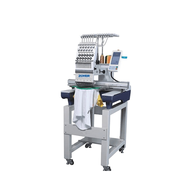 ZY-EM1501 Flat Cap Embroidery 1 Head 15 Needles /12 Needles /15 Needles Computer Sewing Machine Embroidery Machine