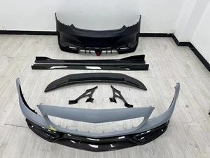 Nouveau kit carrosserie en fibre de carbone Yaochi pour <span class=keywords><strong>Mercedes</strong></span>-Benz Classe <span class=keywords><strong>C</strong></span> W205 <span class=keywords><strong>C</strong></span> Coupé, pare-chocs avant/arrière améliorés, échappements à dé<span class=keywords><strong>coupe</strong></span>, fixation par boulons - Product Image 4