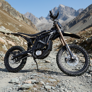 Moto électrique Surron Ultra 74V 60Ah 24,5 kW avec fourche avant dorée, édition noire Sur Ron Light X O, 12500W - Product Image 5