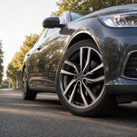 Nouvelles jantes directionnelles à cinq branches forgées et usinées de 18-19 pouces pour Golf Audi S3, jantes sport personnalisées, performance en aluminium