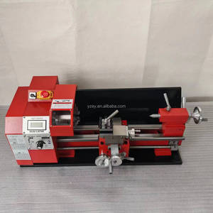 EY 400 <span class=keywords><strong>Micro</strong></span> Metal Mini Torno Máquina Precisión Velocidad variable 220V Centro de torneado Torno manual - Product Image 4