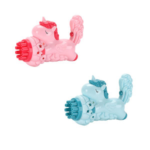 Máquina de Burbujas Automática de Plástico con Diseño de Unicornio de 10 Agujeros ENJOY <span class=keywords><strong>STAR</strong></span>, Pistola Gatling de Burbujas de Jabón, Regalo para Niños - Product Image 1