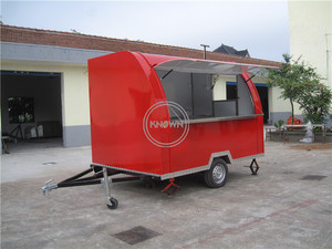 รถเข็นขายอาหารทำจากโยเกิร์ตแช่แข็งไอศกรีมทรงใบอิตาลีใหม่เอี่ยม - Product Image 2
