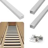 Profilés en aluminium en T pour armoire industrielle 004, lampe 19*13MM, canal diffuseur LED argenté, dimmable, CRI 95 élevé