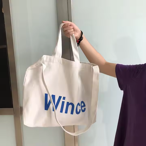 Miti Colored Oversize Large <b>Women</b> <b>Weekend</b> Grocery Thick Canvas Embroidery Oversized Shopping <b>Bag</b> <b>for</b> <b>Women</b> Gift Colors - Product Image 2