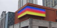 Pantalla LED P8 de Alta Luminosidad, IP66 Impermeable, a Todo Color, Legible Bajo la Luz Solar, 3D a Simple Vista, Eficiente Energéticamente, 960x960mm, Video LED