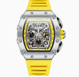Reloj de Cuarzo para Hombre ONOLA 6826, Cronógrafo de Moda, Acero Inoxidable, Resistente al Agua, Luminoso, Deportivo, Casual, Estilo Lujoso - Product Image 1