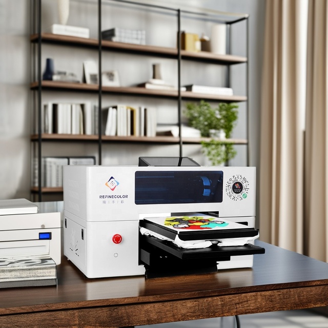 Wifi RF-TS1 Mobile App DTG Printer A3 Direct to Garment Inkjet Tee Shirt Printing Machine Smart T Shirt Printer