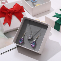 Boîte à bijoux personnalisée Tongxing avec logo, petite boîte en papier pour bagues, colliers, boucles d'oreilles, emballage cadeau, organiseur de bibelots pour boutique de détail
