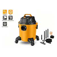 Aspirateur à main cyclonique 3 en 1 électrique industriel 1200W 20L, sec, humide, soufflage, multi-buses, pour la maison, le commerce, la voiture