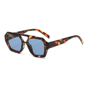 Fashion Men and Women the Same Outdoor <b>Driving</b> Beach Travel Sun Protection Double Beam Multi-Color Sunglasses - Product Image 5