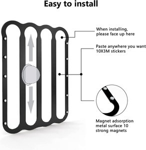 Support de <span class=keywords><strong>dosettes</strong></span> de café pour <span class=keywords><strong>Nespresso</strong></span> <span class=keywords><strong>Vertuo</strong></span>, support de <span class=keywords><strong>dosettes</strong></span> adhésives pour montage vertical ou horizontal sur les murs - Product Image 5