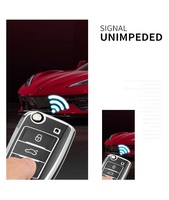 Housse de protection pour clé de voiture en TPU pour VW Sagitar Bora Lavida Tiguan Passat Golf/Polo Tharu CC-Fob Protector