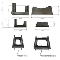 Étagère de rangement en plastique pour automobile, présentoir de pneus de voiture, support de pneus, base de garage, atelier, support de roues, publicité pop, salon professionnel