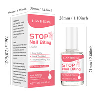 Traitement liquide anti-morsure des ongles, marque privée, naturel et sain, pour enfants ou adultes, soin des ongles