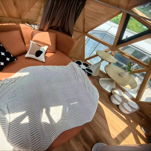 Starshine Casa a Cupola Mini Capsula Impermeabile con Struttura in Acciaio per Soggiorno, Camera da Letto, Villa, Hotel, <span class=keywords><strong>Resort</strong></span> - Product Image 6