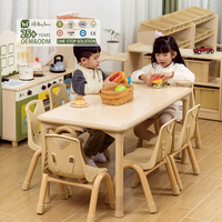 Ensemble table et chaise d'étude Hikeylove réglables en hauteur, multifonctionnels et sécuritaires, bureau pour enfants pour l'école et la maternelle