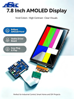 Écran AMOLED flexible, pliable, enroulable ASK Mipi Board 7,8 pouces 1440x1920, panneau d'affichage pour robotique médicale