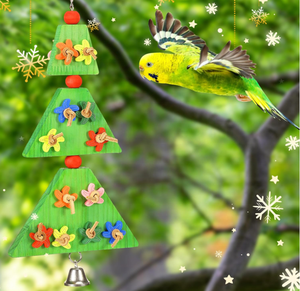 Dễ Thương Đầy Màu Sắc Con Vẹt Đồ Chơi Pet Bird Chuông Vẹt Chew Đồ Chơi Chim Lồng Đồ Chơi Cho Vẹt Chim Trang Trí Nội Thất - Product Image 4
