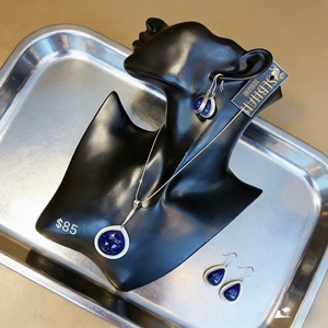 Collar con Colgante de Perlas de Agua Dulce y Plata Hecho a Mano en Etiopía, Elegante para Uso Diario |   FOB Adís Abeba - Product Image 4