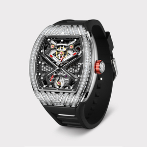 VLOVE Leisure Speed Pioneer Series <span class=keywords><strong>Montre</strong></span> mécanique automatique Ceinture en caoutchouc Montres de sport lumineuses pour hommes - Product Image 1
