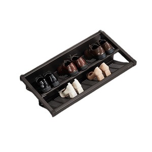 Unihopper Shoe Rack <b>Drawer</b> Type 600mm 800mm 900mm Mocha Foldable Wall Mounted Minimalist <b>Storage</b> Organizer - Product Image 3