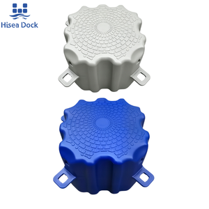 Ponton flottant modulaire surélevé 500x500x500mm HMWHDPE 350 <span class=keywords><strong>Kg</strong></span>/m² pour marina, quai et parc aquatique - Product Image 4