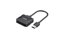 Cable Adaptador de Disco Duro SATA 3 a USB 3.0 de 50 cm OEM para HDD y SSD de 2.5 Pulgadas, Cable Convertidor de USB a SATA