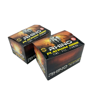 Vente chaude Rhino Pilules Pilules d'amélioration masculine Pilules d'amélioration <span class=keywords><strong>sexuelle</strong></span> Affichage Emballage Boîte Blister Carte Rhino Capsules Bouteille - Product Image 1