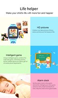 Nuevo Reloj Inteligente GPS para Niños con Cámara, Videollamadas, SOS, Ranura para Tarjeta SIM 2G, Diseño Cuadrado, Correa de Silicona