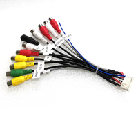 Adaptateur de microphone et caisson de basses, accessoires pour autoradio Android, RCA, câble de sortie pour PX6, 20pin,
