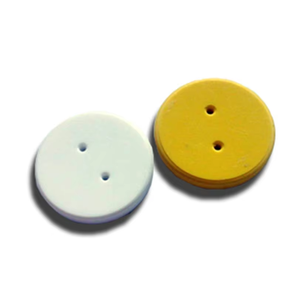 Étiquette RFID PPS lavable et étanche 13,56 MHz pour la gestion du linge d'hôtel et d'hôpital - Product Image 1