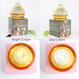 Crème de Jour et de Nuit OEM Goldie 7 Jours Effet Rapide Éclaircissant Vitamine B3 Soin Anti-Imperfections Vitamine E Anti-Taches de Rousseur - Product Image 3