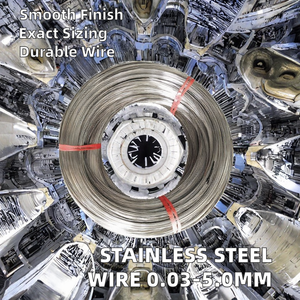 Fil d'acier inoxydable galvanisé à chaud tendance, 0,03-5,0 mm, taille précise, surface lisse, service de pliage - Product Image 3