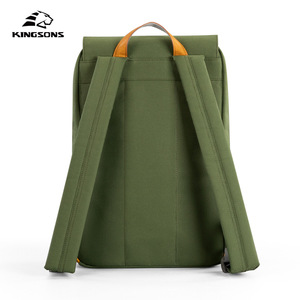 Kingsons Student Backpack Green 15.6 Inch Laptop Capacity Detachable Strap Unisex Casual Everyday Use - Product Image 2
