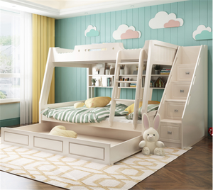 <span class=keywords><strong>Lit</strong></span> <span class=keywords><strong>superposé</strong></span> en bois massif, Style européen, pour enfants, <span class=keywords><strong>Discount</strong></span>, offre promotionnelle - Product Image 5