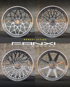 Jantes forgées à design concave 8x6.5 8x170 8x180 6x5.5 5x5.5 22x12 24x14 26x12 26x16 pour Ford F150 F250 Dodge Ram1500 2500 - Product Image 6