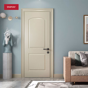 Puerta de madera compuesta, diseño moderno residencial, buena calidad - Product Image 4