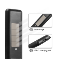 Control Remoto para TV Samsung con Función de Voz, Material Plástico ABS, Carga Solar, Compatible con Todos los Televisores Inteligentes Samsung