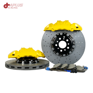 Kit de frenos grandes Aplus con cubierta de caliper de cerámica de carbono y caliper GT3 de 4 pistones OEM 99135240301 para Porsche 911 992 996 997 - Product Image 1