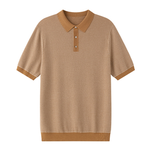 Nuovo <span class=keywords><strong>Maglione</strong></span> da <span class=keywords><strong>Uomo</strong></span> OEM <span class=keywords><strong>con</strong></span> Cucitura Fine, in Misto Cotone, Stile Business <span class=keywords><strong>con</strong></span> <span class=keywords><strong>Bottoni</strong></span>, Polo Lavorato a Maglia - Product Image 1
