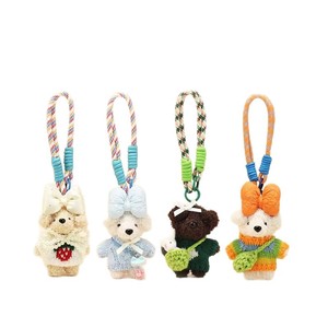 Lindo y Feo: Oso <span class=keywords><strong>de</strong></span> <span class=keywords><strong>Peluche</strong></span> <span class=keywords><strong>de</strong></span> Dibujos Animados Coreano Dongsimun, Colgante <span class=keywords><strong>de</strong></span> <span class=keywords><strong>Peluche</strong></span>, Llavero, Adorno para Bolsa, Modelo Oso Feo-Lindo - Product Image 1