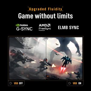 Moniteur de jeu Tuf Gaming 25 pouces 1080p Fast IPS 310Hz 0,3 ms temps de réponse compatible G-Sync, écran de jeu à surface mate - Product Image 6