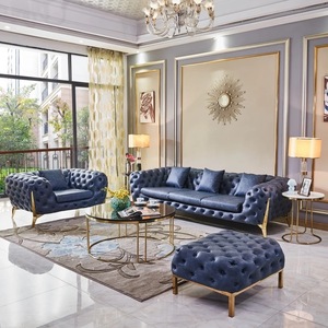 Divano Chesterfield Moderno <span class=keywords><strong>in</strong></span> <span class=keywords><strong>Velluto</strong></span> Rettangolare 1 Posto con Imbottitura <span class=keywords><strong>in</strong></span> Spugna per Soggiorno, Ufficio o Interni di Ville - Product Image 3