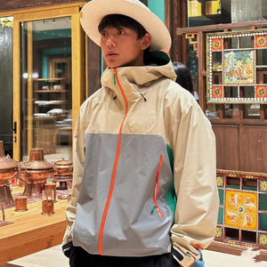 Nouvelle veste d'extérieur à capuche coque dure vent fonctionnel randonnée veste respirante en gros, soutien OEM/ODM - Product Image 6