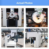 Máquina de Corte de Tubos Láser Industrial con Láser de Fibra de 6000W y Alimentación Automática para el Procesamiento de Tubos Redondos y Cuadrados de Acero y Aluminio