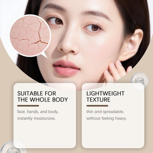 Crème hydratante au beurre pour le visage et le corps, soin quotidien pour peaux sèches. - Product Image 3